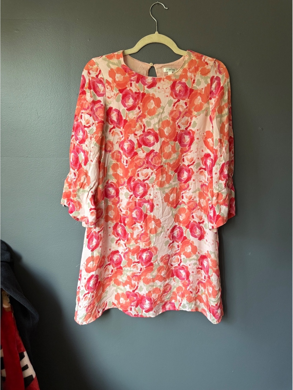 Tyler Böe Silk Floral Print Dress XS